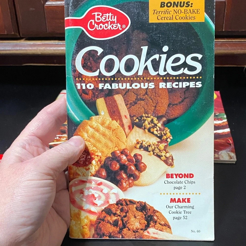 Betty Crocker vintage Holiday and Cookies Cookbook magazine Collection